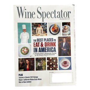 Wine Spectator Magazine October 31 2024 Best Places to Eat and Drink in America
